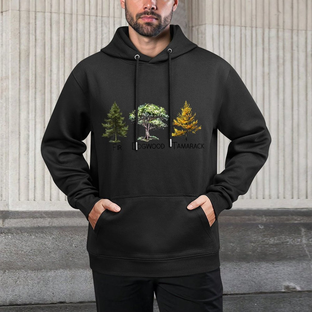 Subtle Tree Anti Trump Shirt Fir Dogwood Tamarack Layering Staple Hoodie