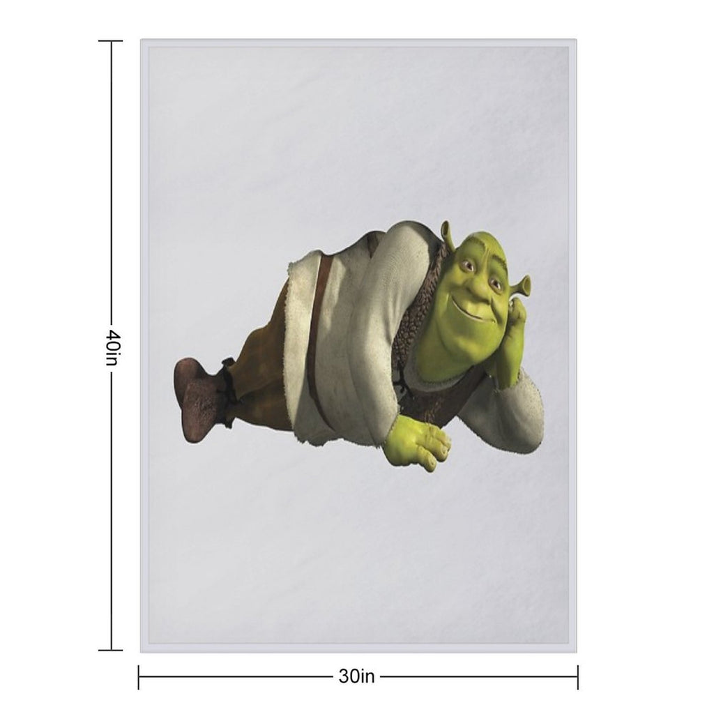 Come Into My Swamp - Shrek Easy Care Throw Blanket