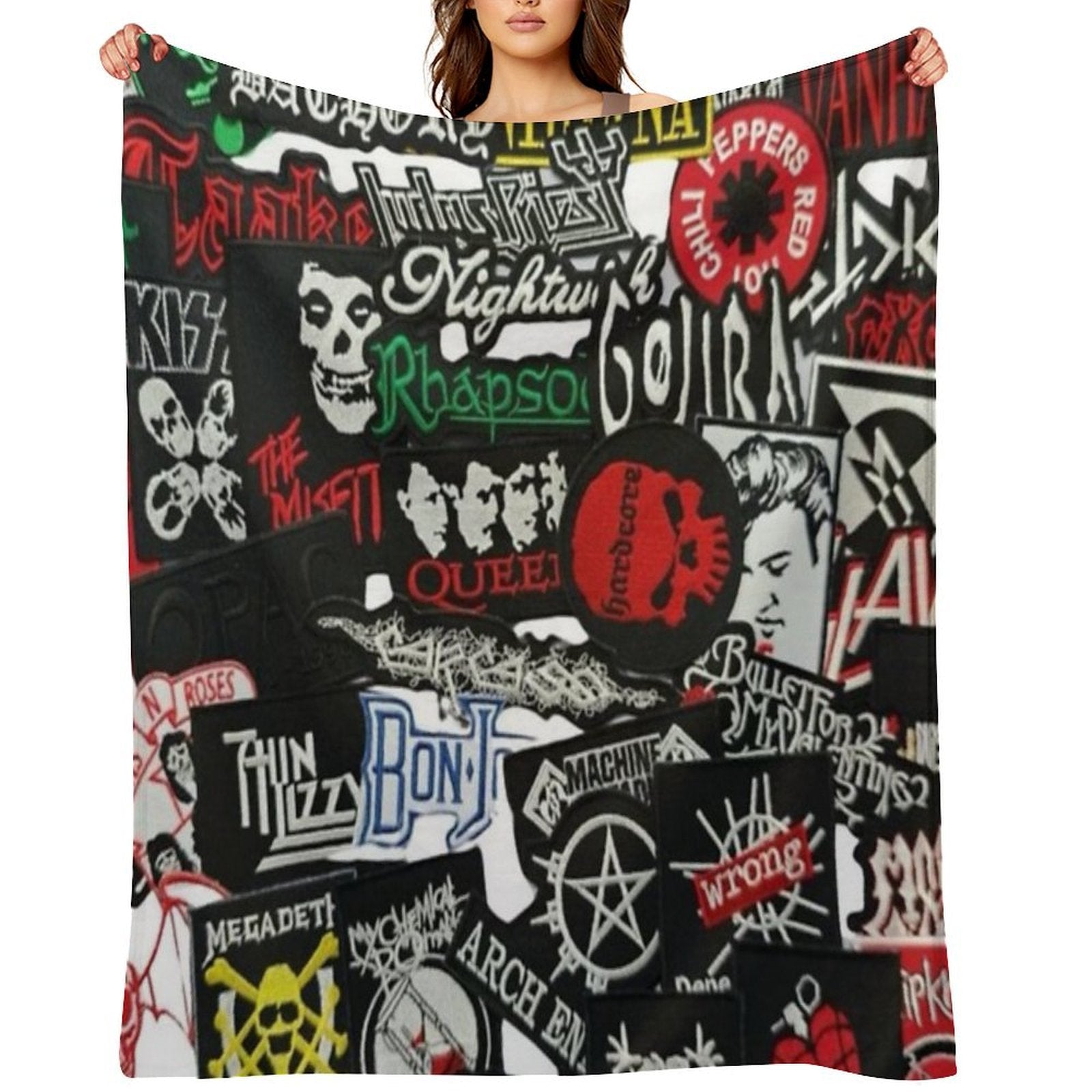 Misfits Plush Throw Blanket
