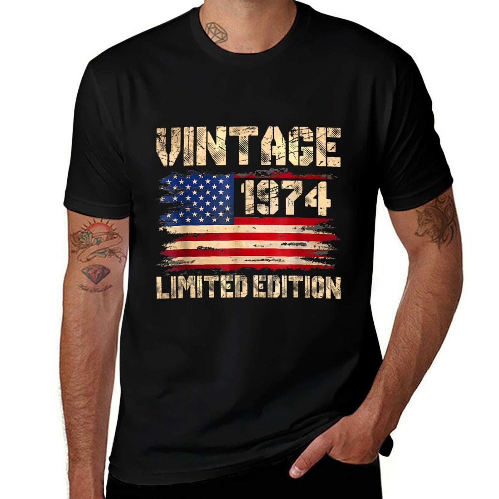 50 Year Old Vintage 1974 Limited Edition 50th Birthday Comfortable T-Shirt