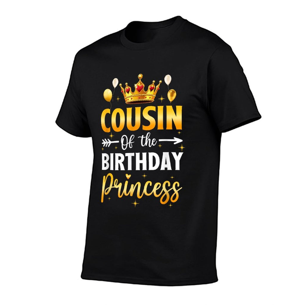 Cousin Of The Birthday Princess Birthday Girl Party Family  Eco-friendly Material T-Shirt