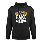 50 Years Is Fake News 50th Birthday Pilling-Resistant Hoodie