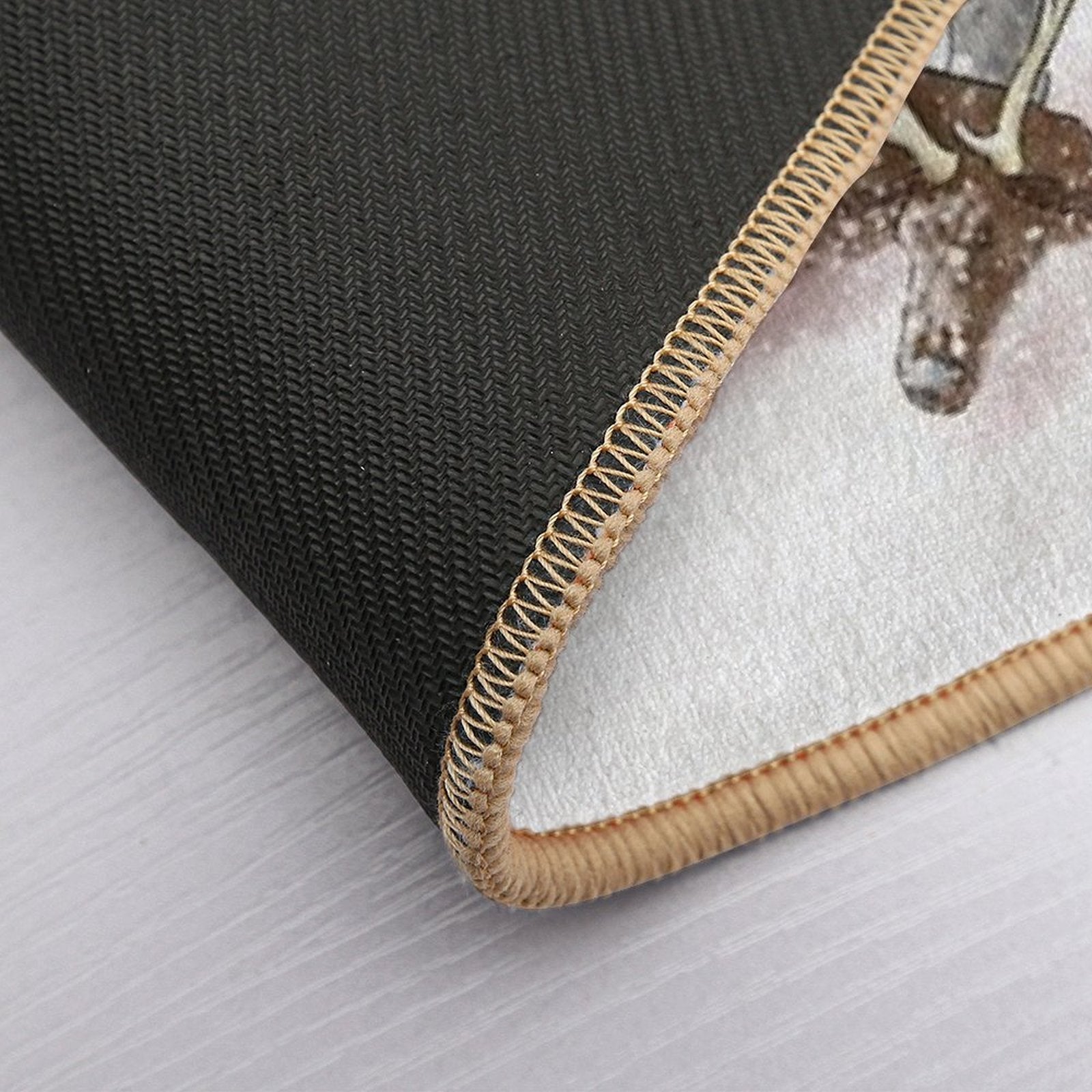 Saber-toothed Tiger  Repositionable Bath Mat