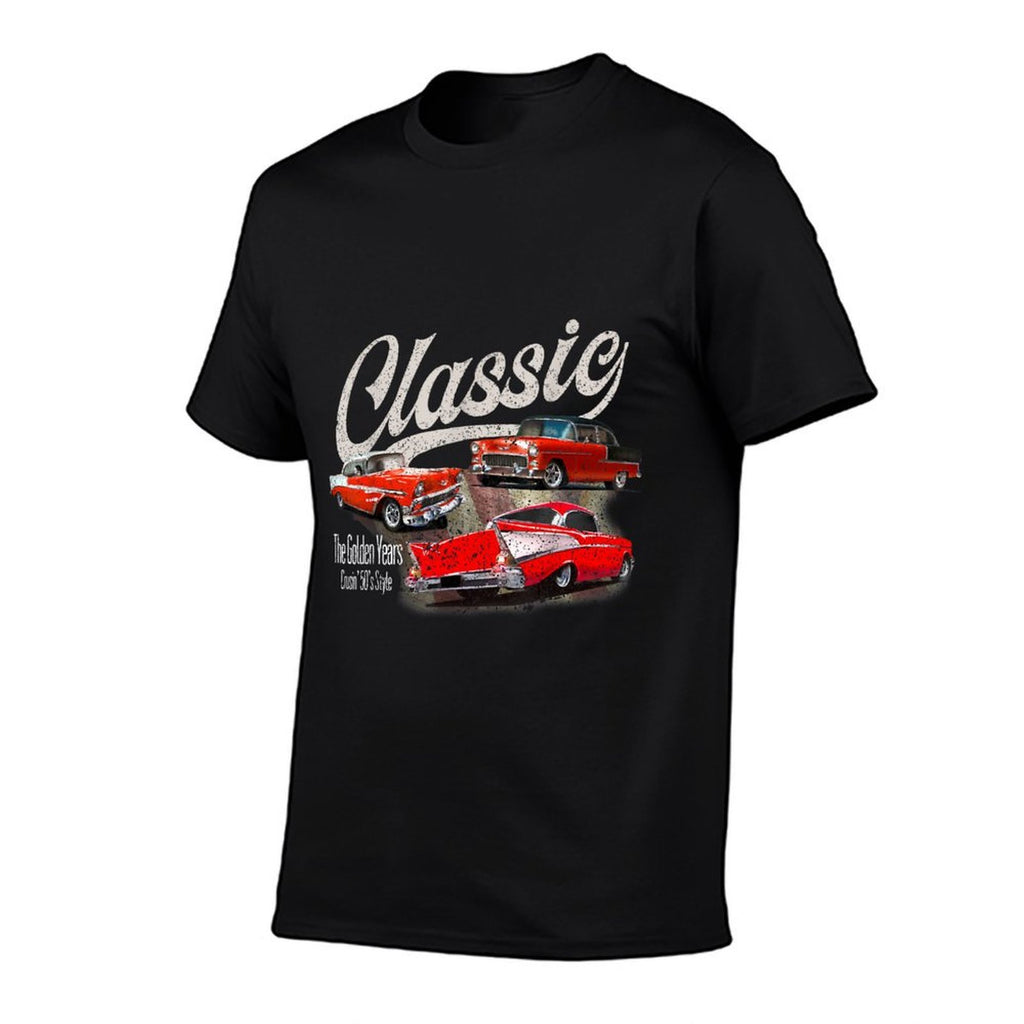 55 56 57 Chevys Bel Air Truck TriFive Vintage Cars  Soft T-Shirt