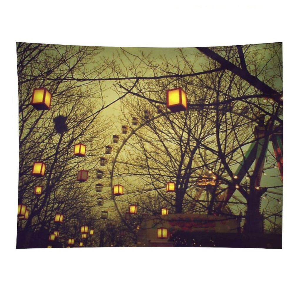 Fairy Wheel Tapestry