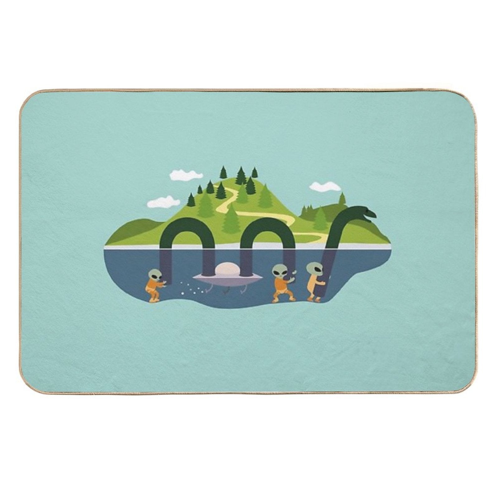 Nothing But The Truth  Pet-Safe Bath Mat