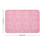 Floral & Mush Pattern 2  High-Traffic Bath Mat