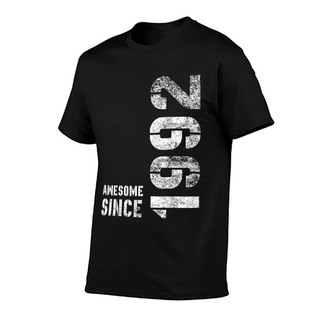 30 Birthday Decorations Awesome Since 1992 30th Birthday  Trendy Pattern T-Shirt