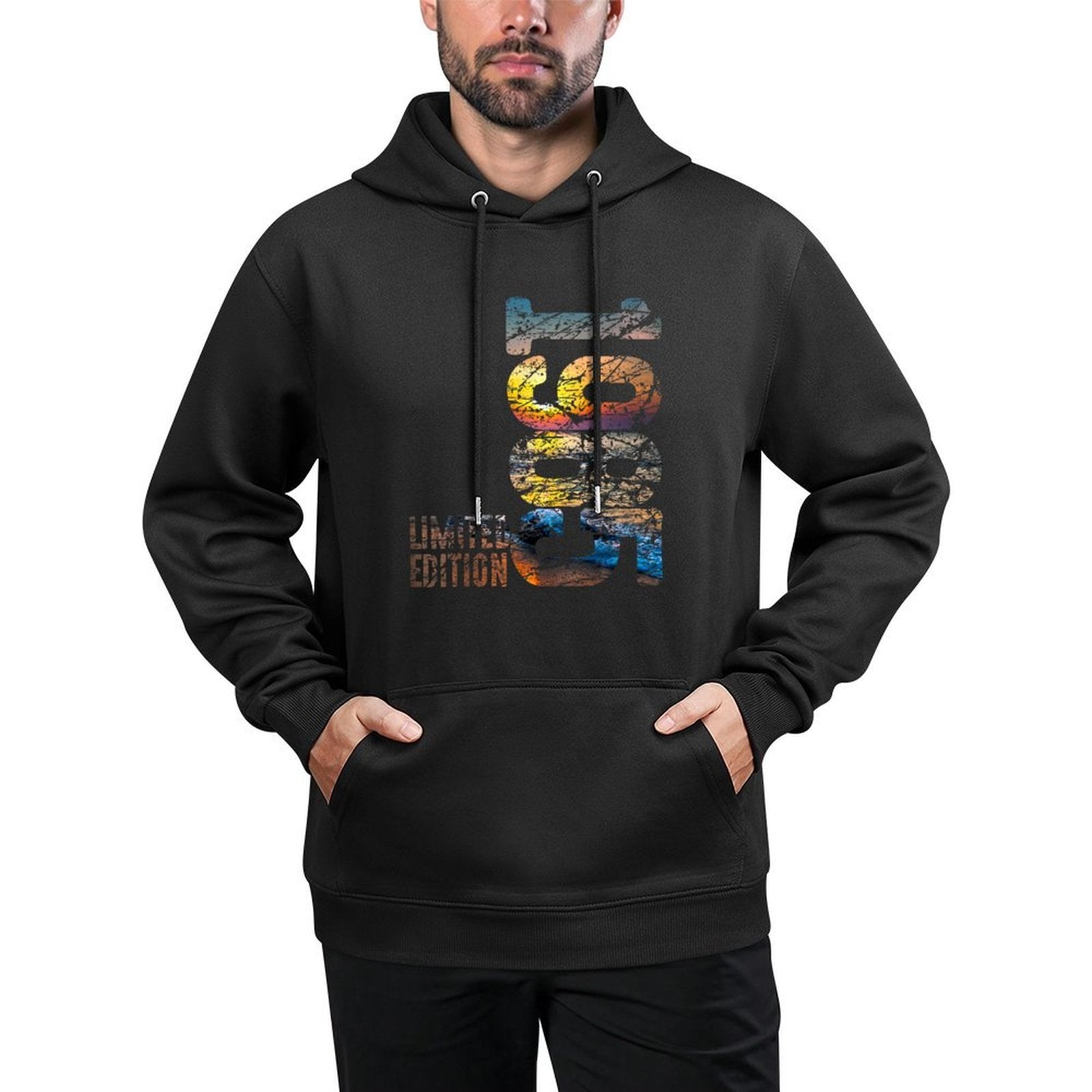 40th Birthday Man Woman 40 Years 1985 Decorative Funny Gift Moisture-Wicking Hoodie