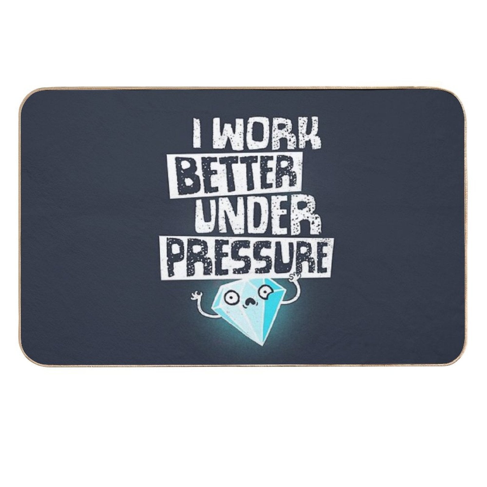 Under Pressure  Easy Maintenance Bath Mat