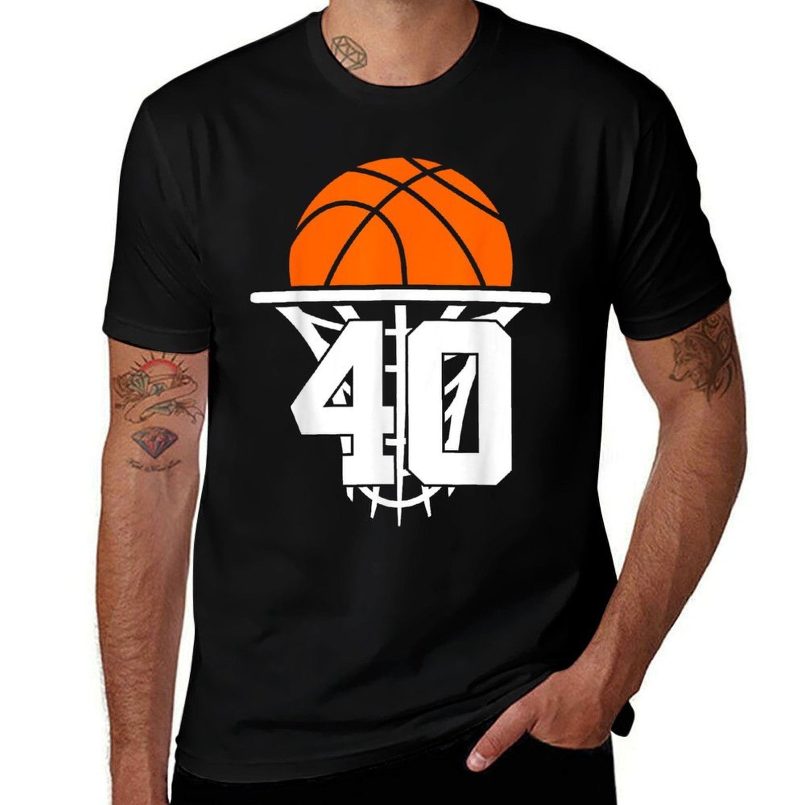 40 YEARS BASKETBALL 40TH BIRTHDAY  Quick-drying T-Shirt