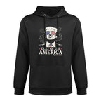Funny Trump Gulf Of USA America 2025 Happy 4th Of July Trump Versatile Streetwear Hoodie