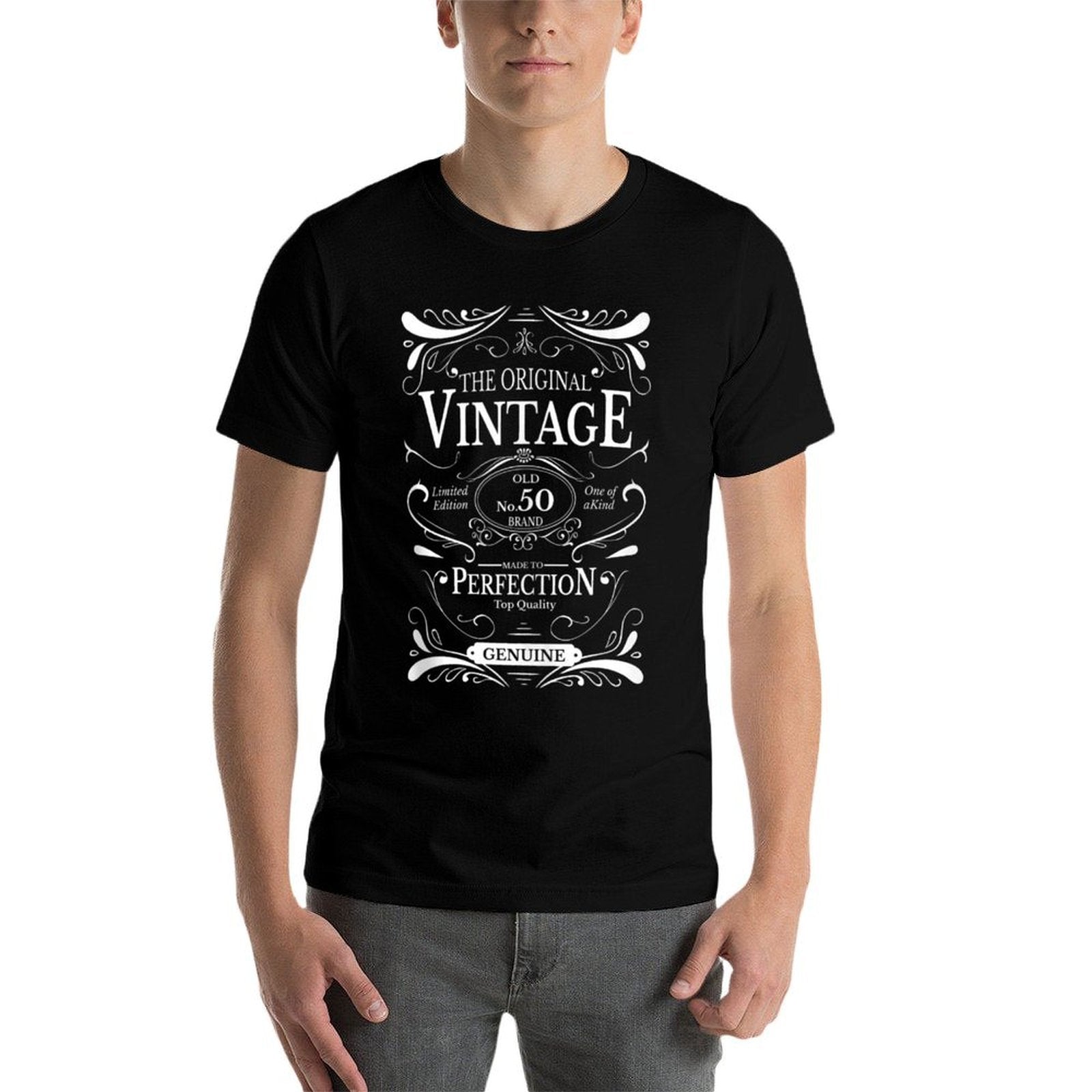 50th Birthday Gift Mom Dad Age 50 Year Old Aunt Uncle  Graphic-printed T-Shirt