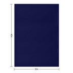 Navy Blue Solid Color Velvety-soft Throw Blanket