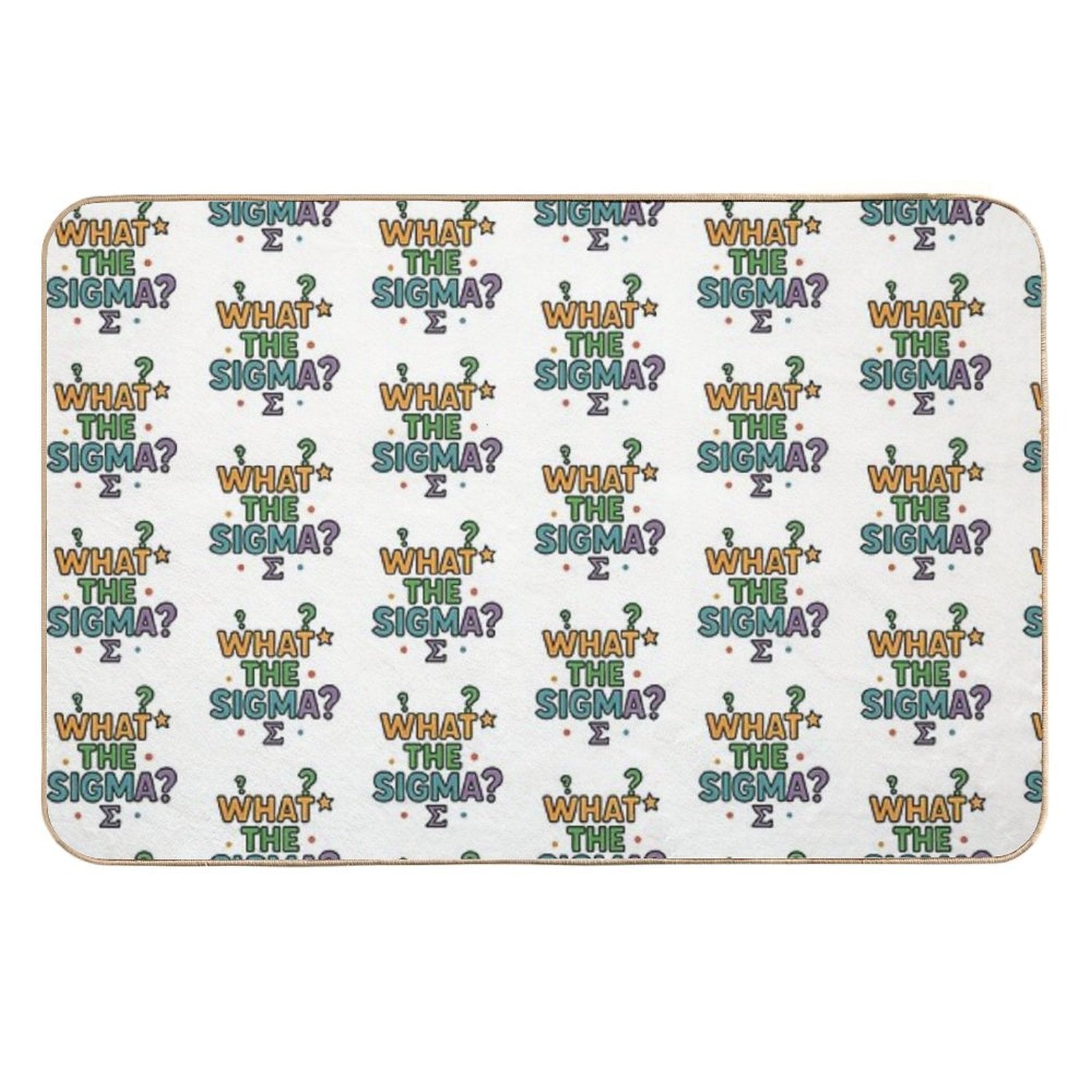 What The Sigma  Absorbent Bath Mat