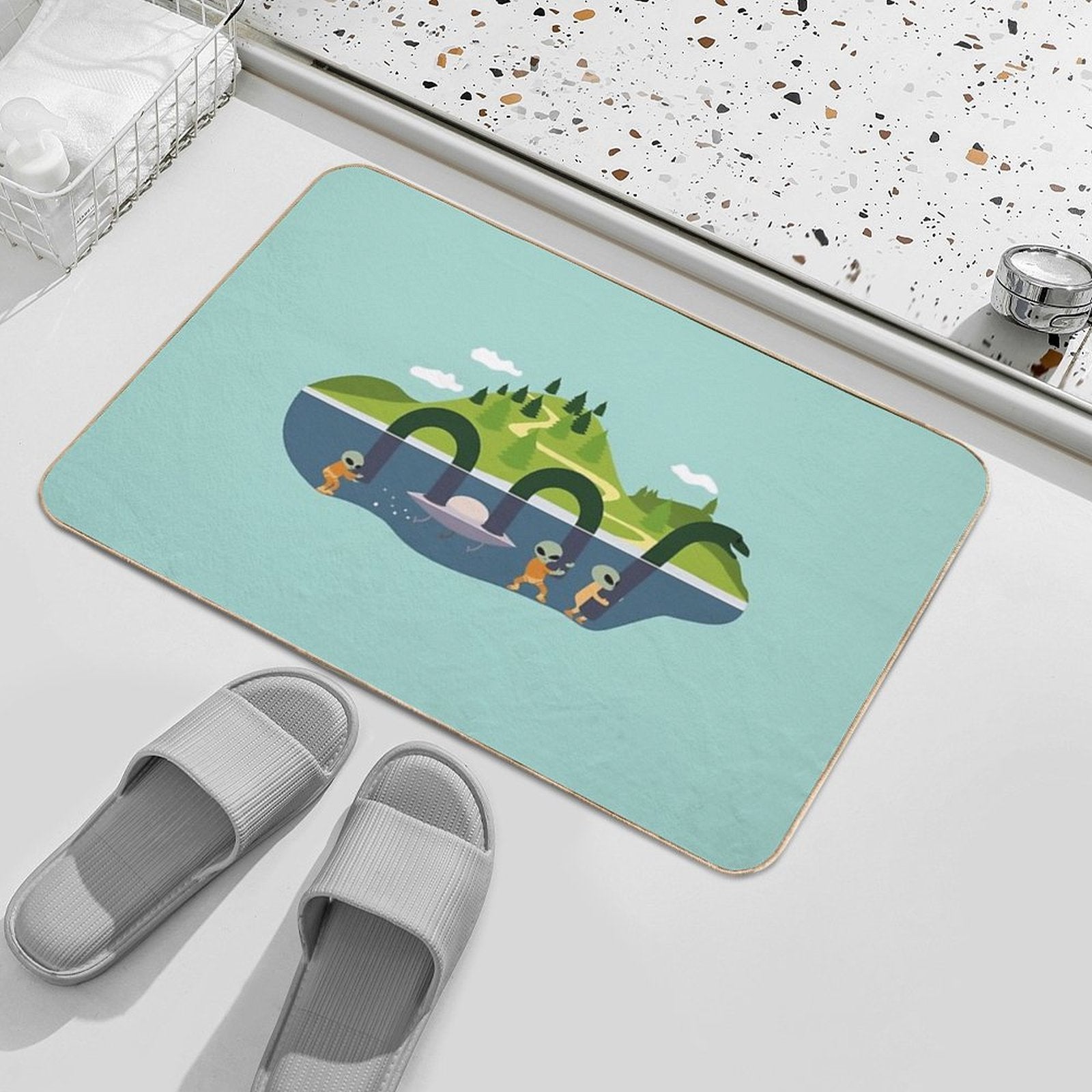 Nothing But The Truth  Pet-Safe Bath Mat