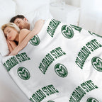 Colorado State University Machine-washable Throw Blanket