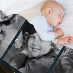 Shirley Temple Collage Plush Throw Blanket