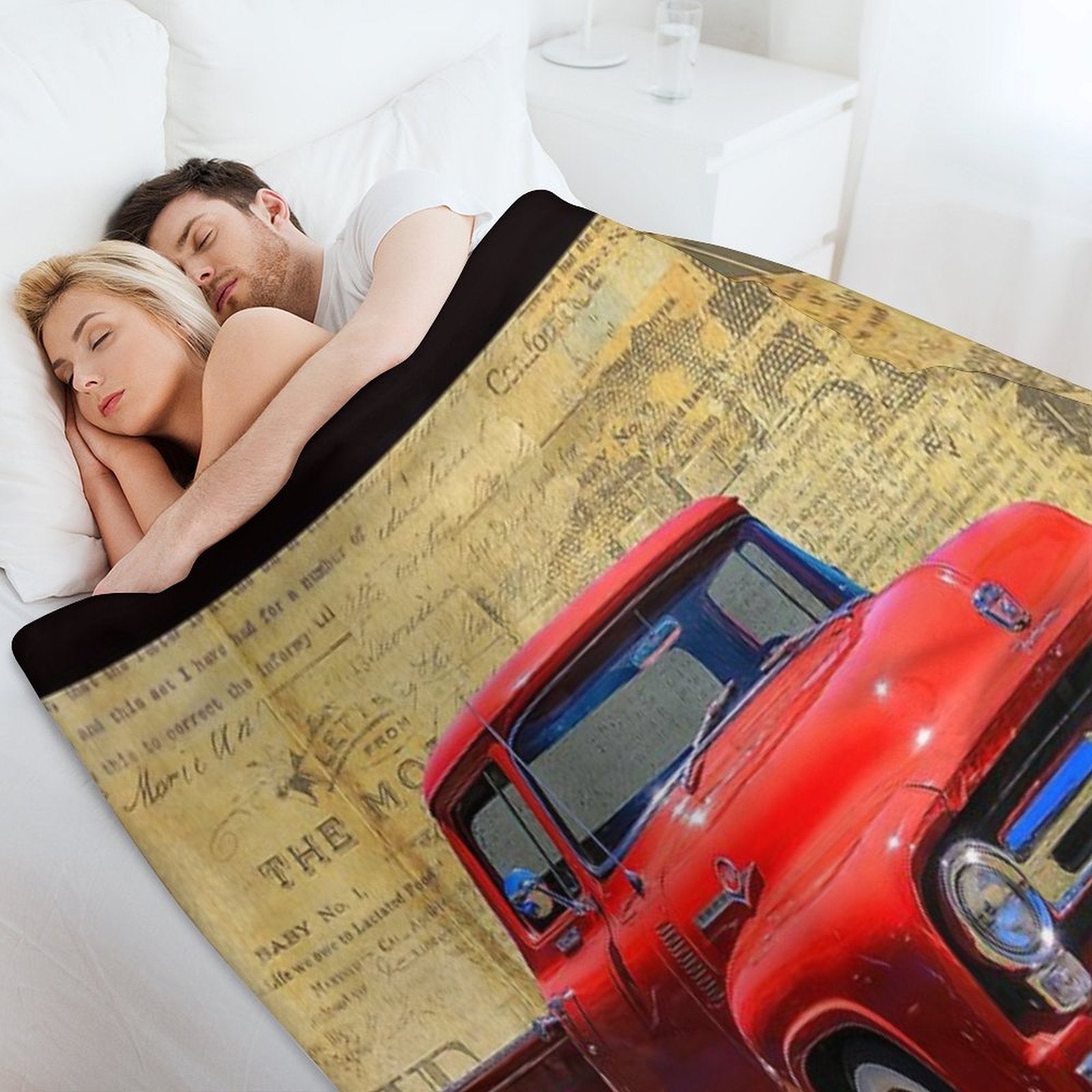 56 Pickup Machine-washable Throw Blanket