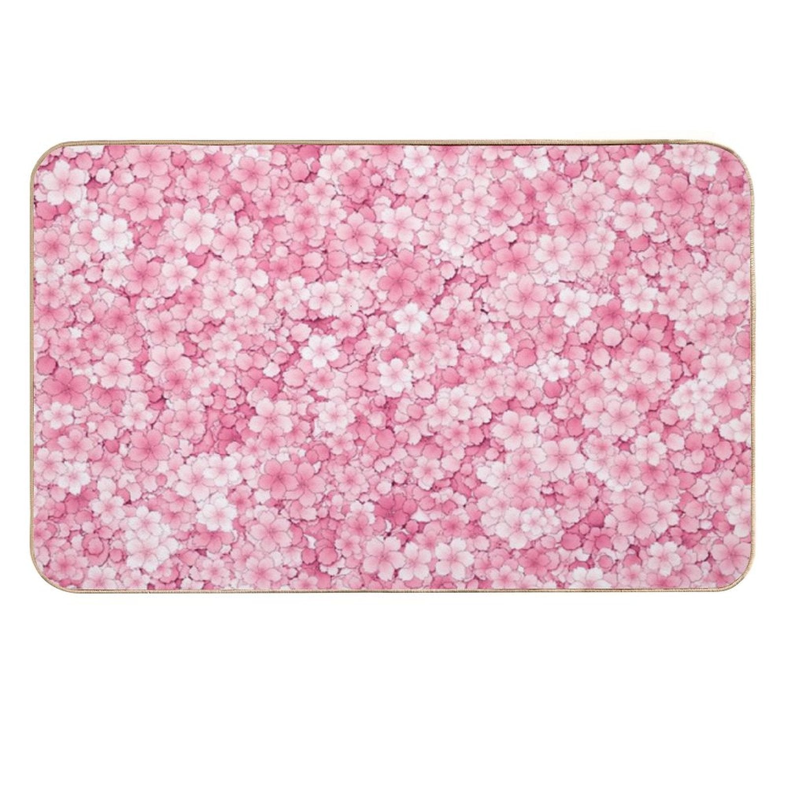 Falling Sakura Cherry Blossom  Odorless Bath Mat