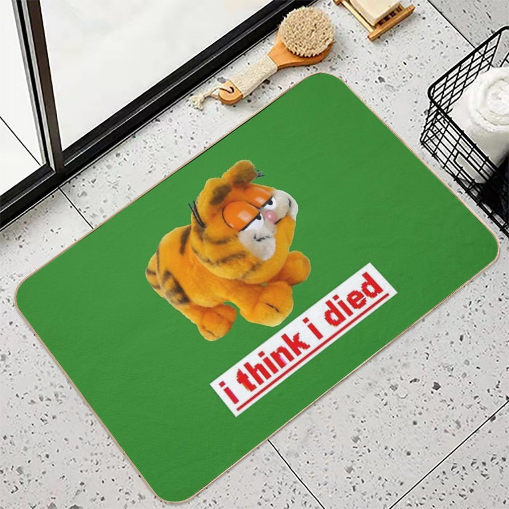 Garfield Thinks Hes Dead  Toxin-Free Bath Mat