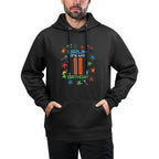 Bruh It's My 11th Birthday Paintball 11 Year Old Bday Boy Adjustable Hood Hoodie