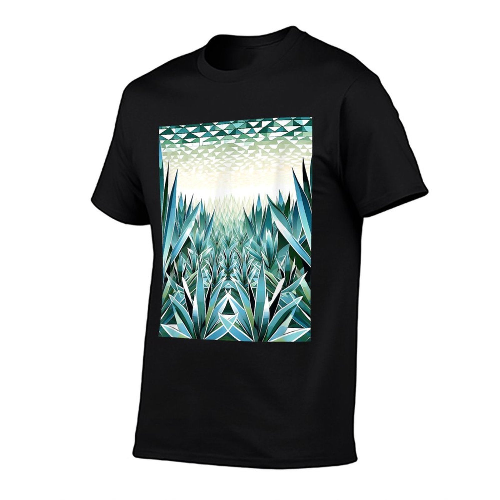 Agave Plants Row Geometric Agave Plant Collector Mexican  Tagless Design T-Shirt