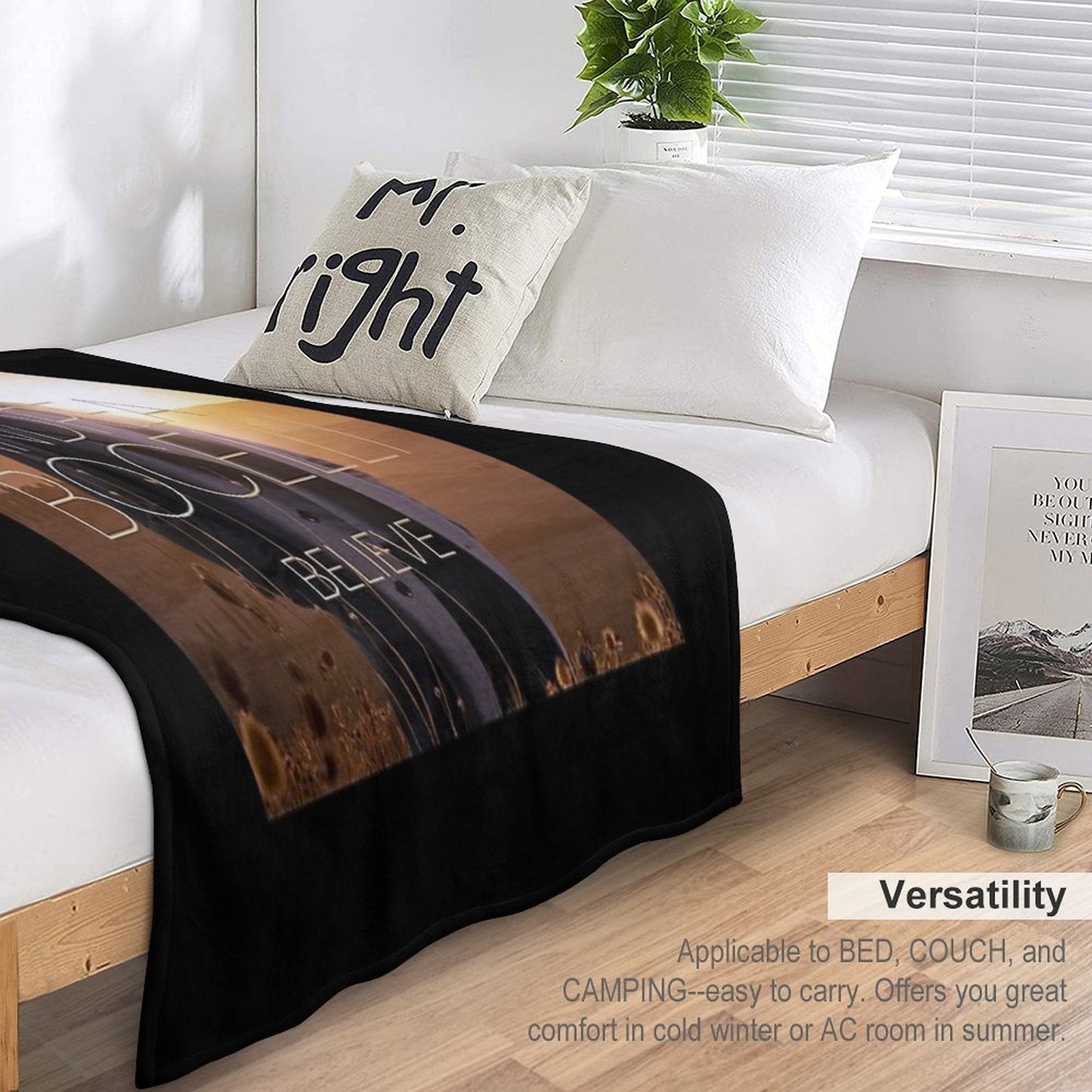 Andrea Bocelli Eco-conscious Throw Blanket