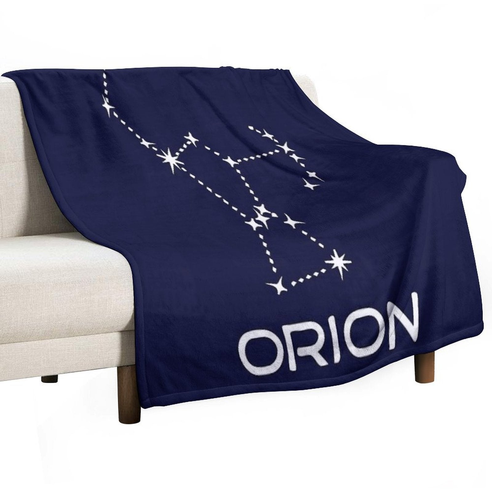 Orion-constellation Travel-friendly Throw Blanket