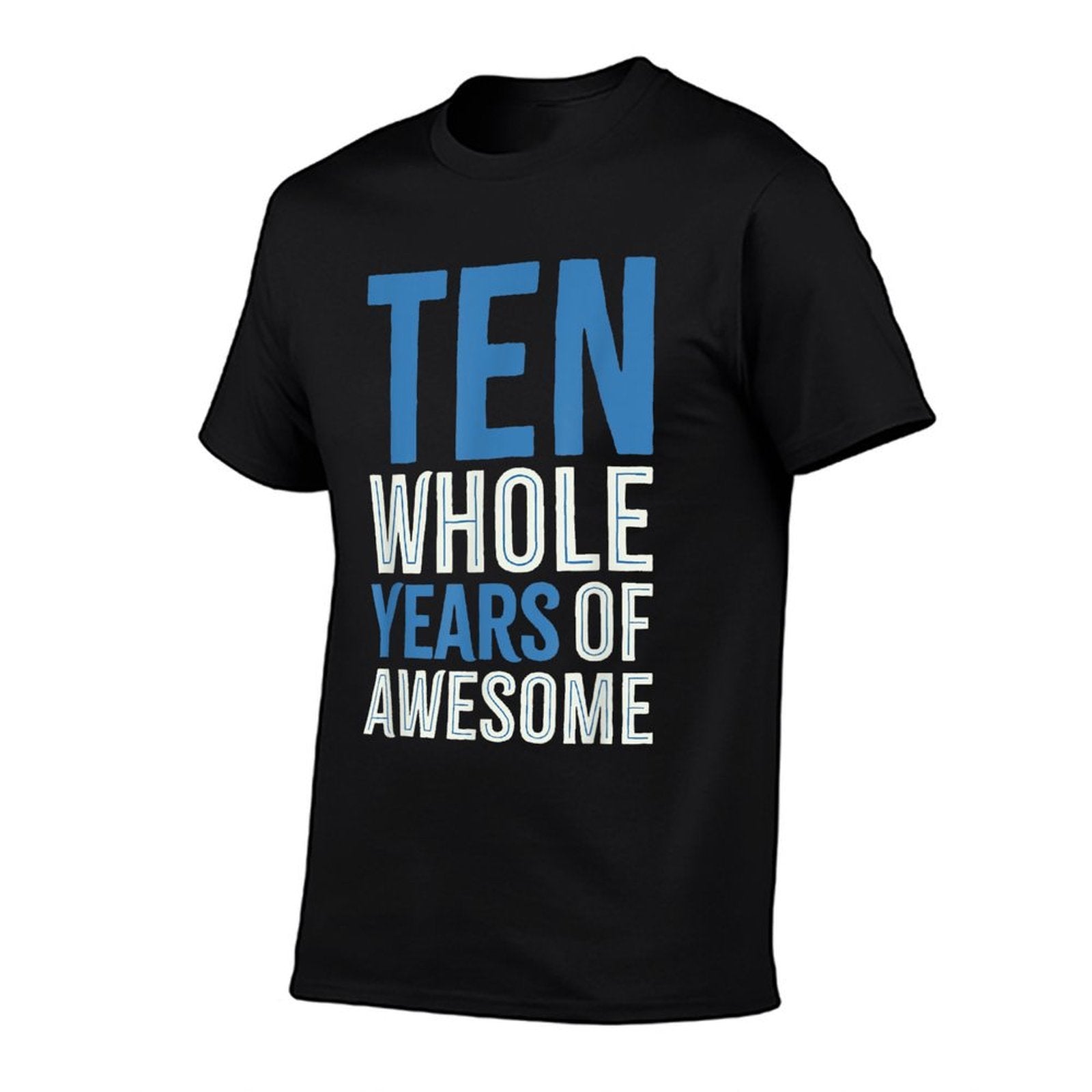 10th Birthday Gift Boy Age 10 Ten Year Old Boys Son  Durable T-Shirt