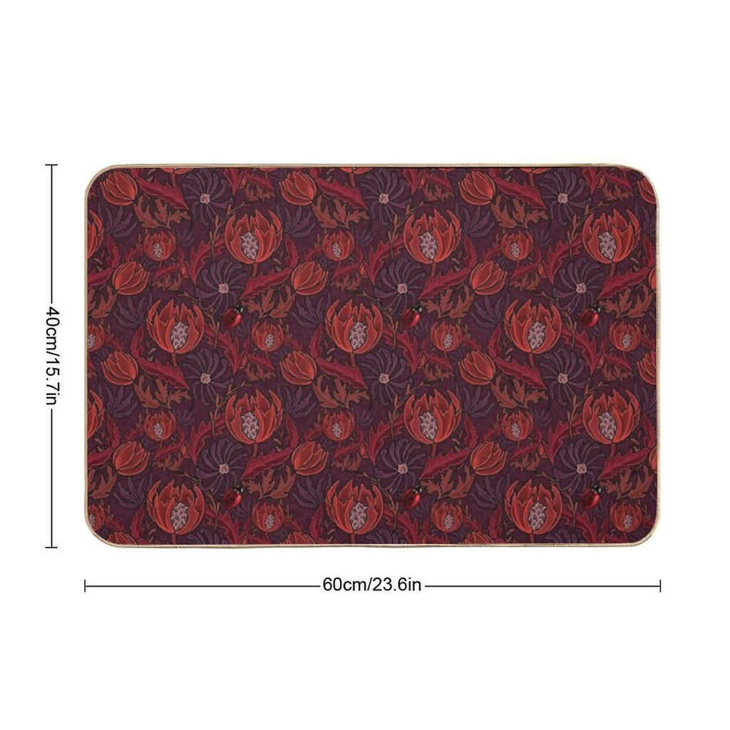 Find A Ladybug  Odorless Bath Mat