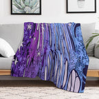 Purple Sky Versatility Throw Blanket