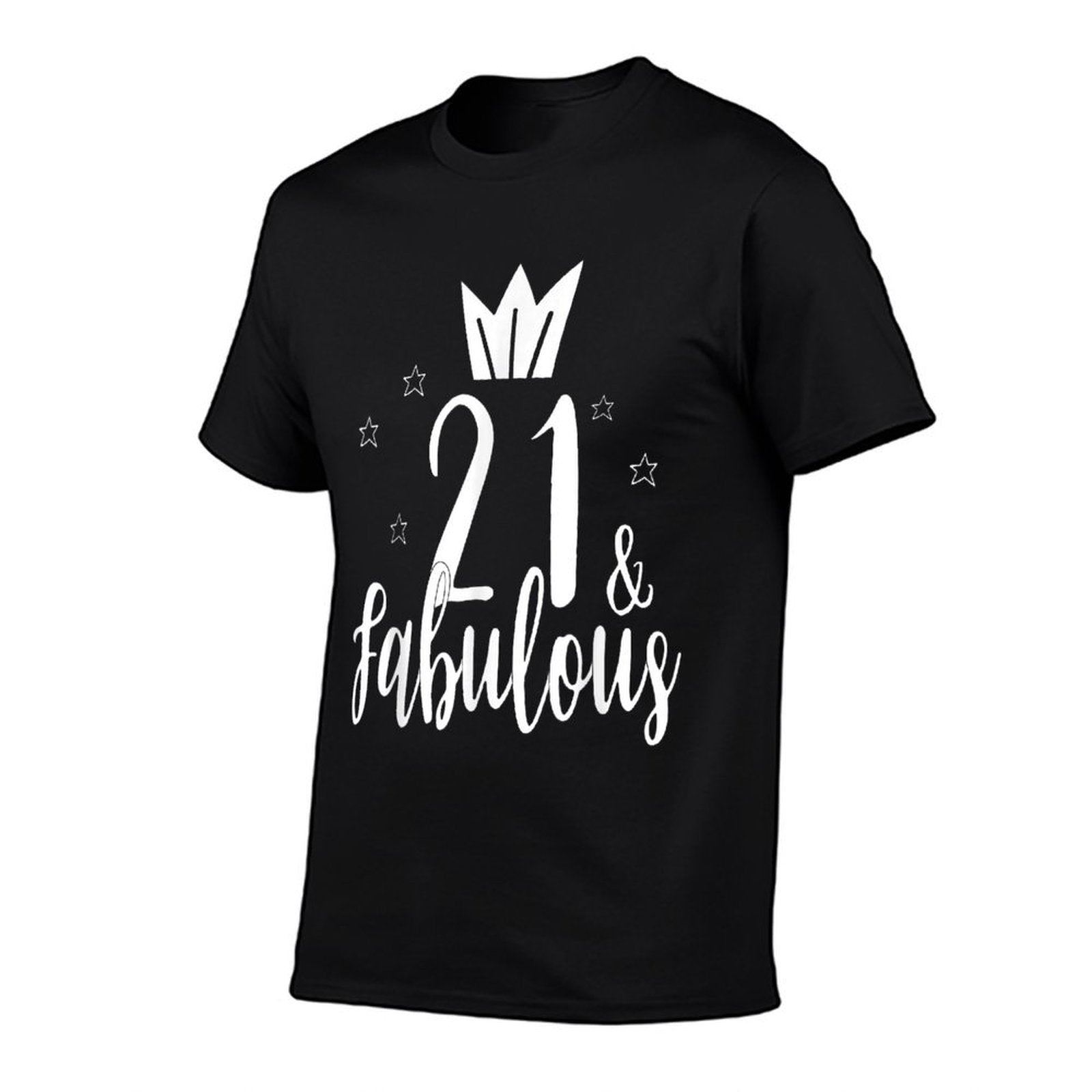 21 And Fabulous 21 Twenty One Year Old 21st Birthday  Polyester Blend T-Shirt