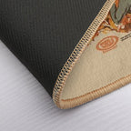 Sushi Dragon Attack  Stain-Proof Bath Mat