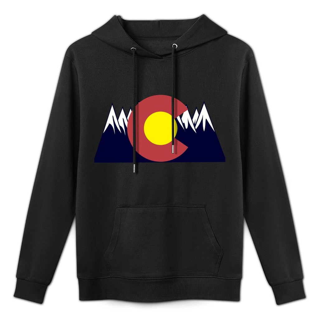 Winter Park Colorado -  Mountain Colorfast Hoodie