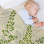 Maidenhair Ferns Quick-dry Throw Blanket