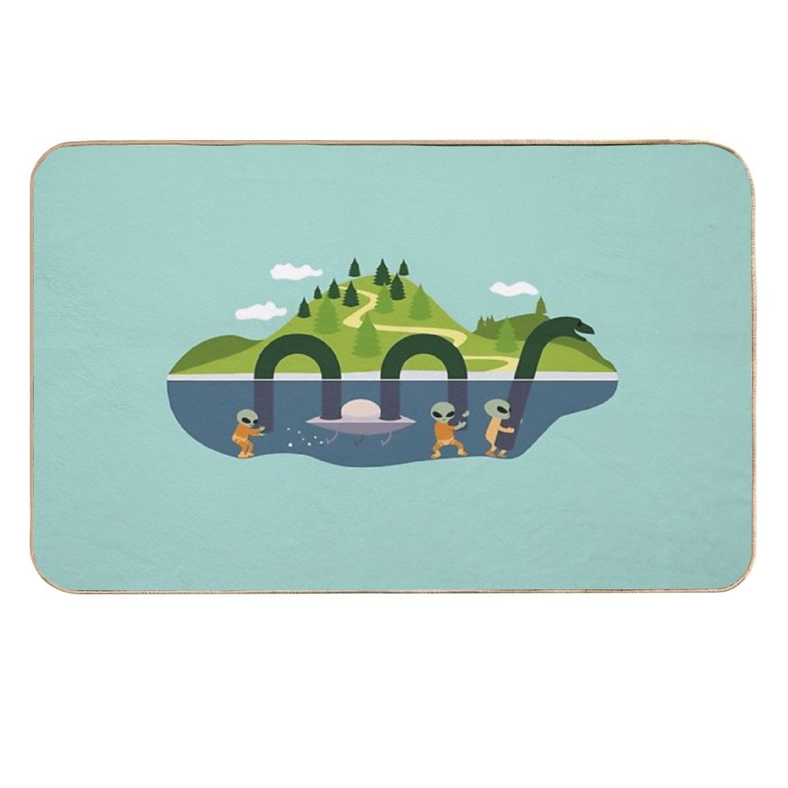 Nothing But The Truth  Pet-Safe Bath Mat