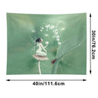 Lily of The Valley Flower Fairy Tapestry