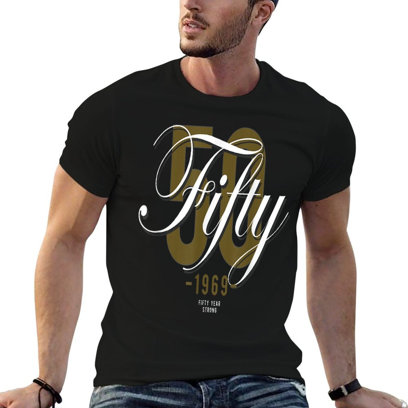 50th Birthday Gift T  Eco-friendly Material T-Shirt