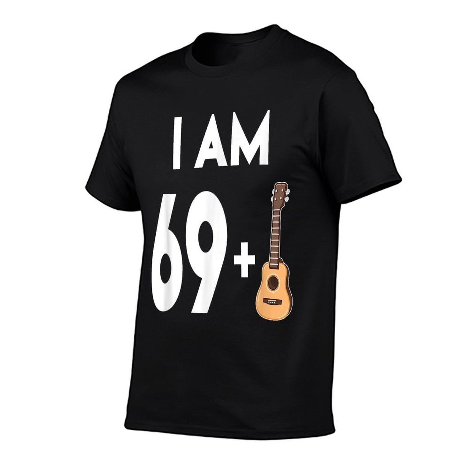 70 Years Old Guitar Player Gift 70th Birthday  High-quality Stitching T-Shirt