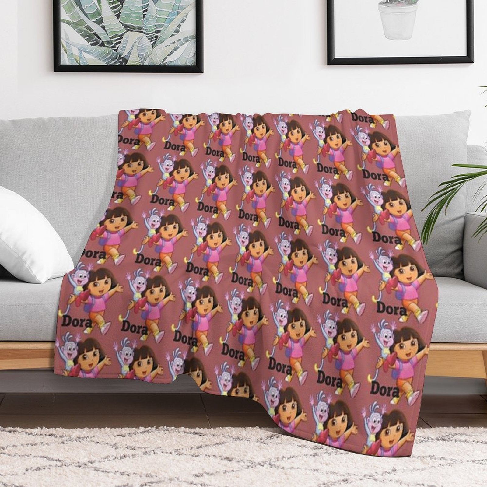 Dora Compact Throw Blanket