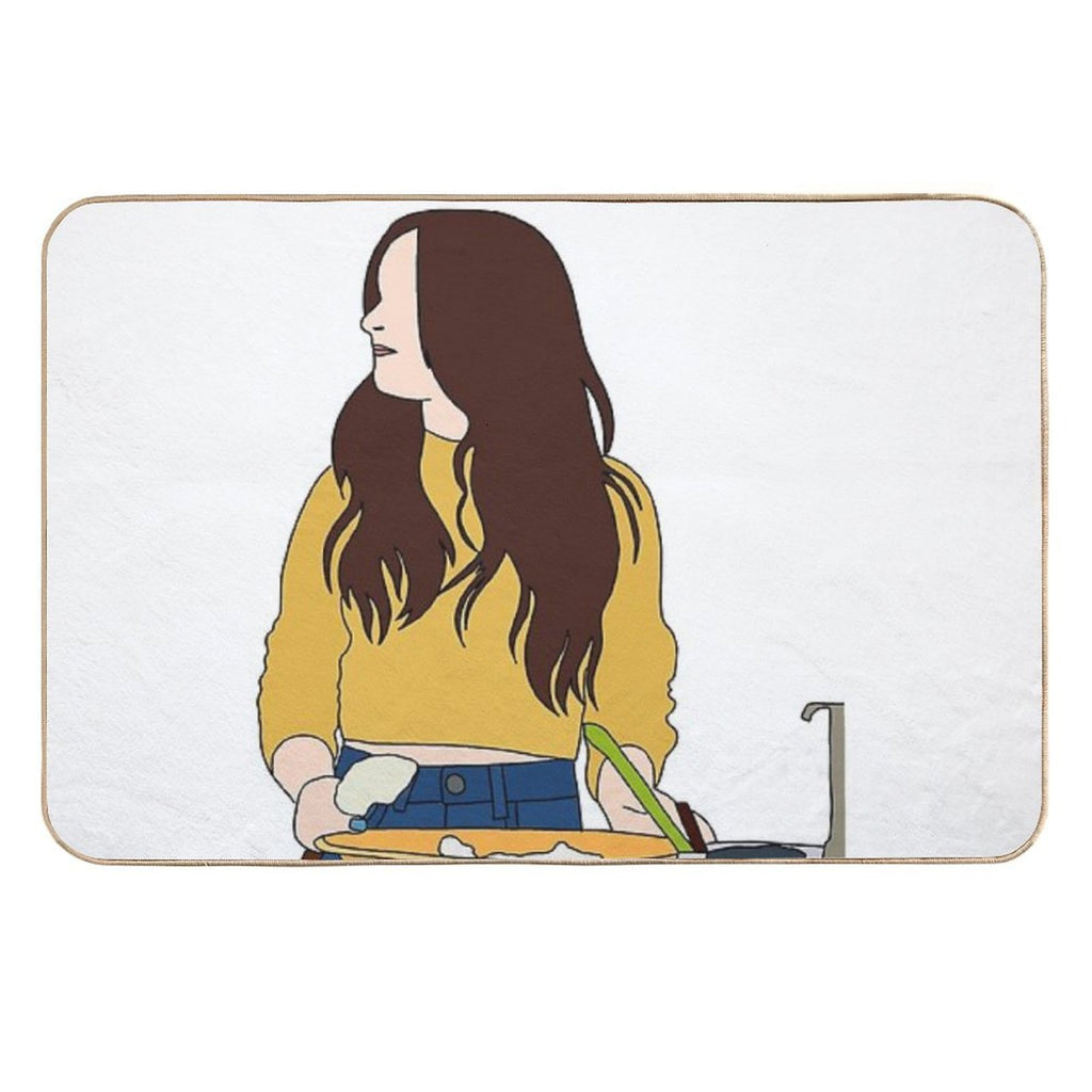 XO Kitty  Kitty Cooking  Easy To Clean Bath Mat