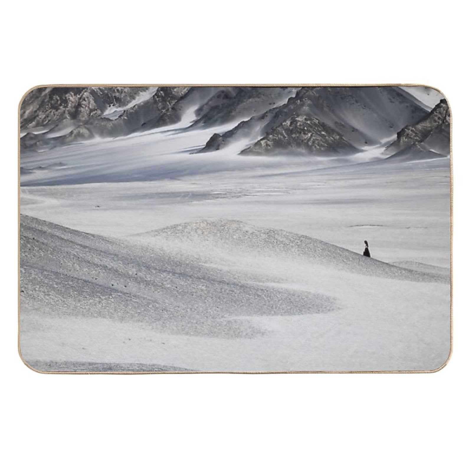 Black Lonely Mountain (黑独山), Qinghai, China  Odorless Bath Mat