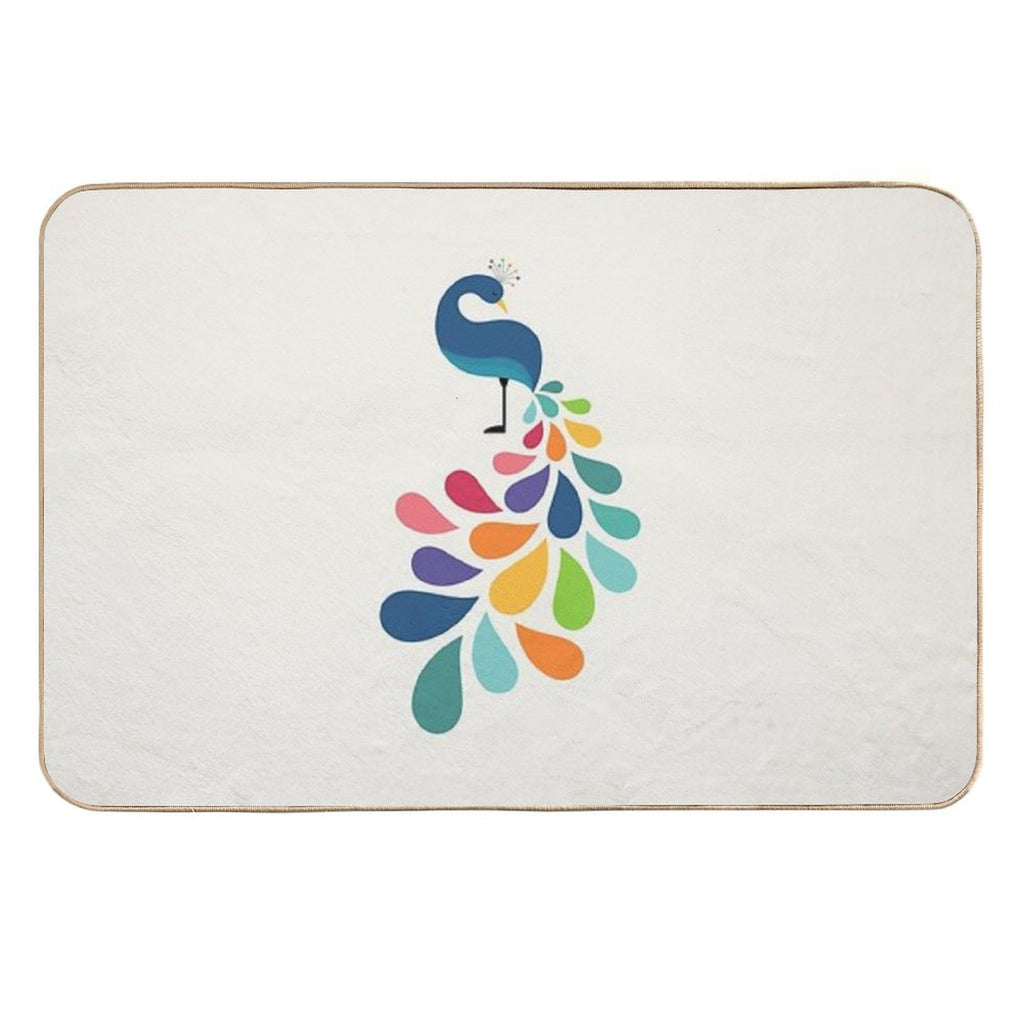 Dreamy Petal  Repositionable Bath Mat