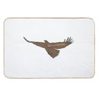 Wedge-Tailed Eagle Silhouette – Sky Ruler  Eco-Friendly Bath Mat