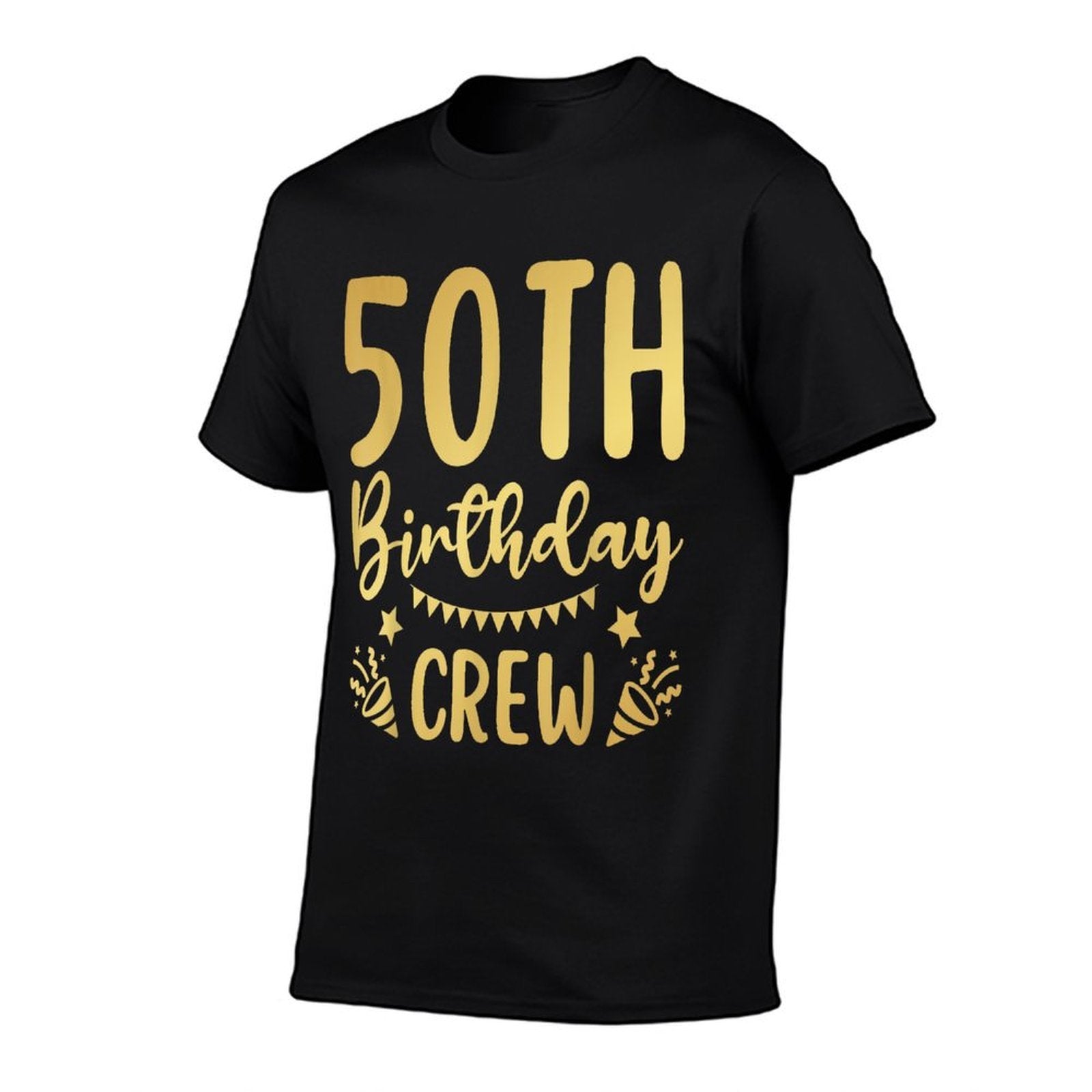 50th Birthday Crew 50 Party Crew Group Friends BDay Gifts  Easy-care T-Shirt