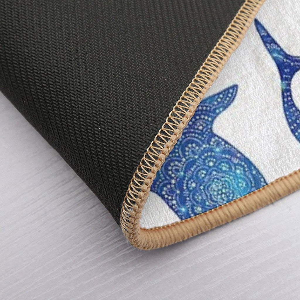 Marokintana - Whale Shark I  Stain-Proof Bath Mat
