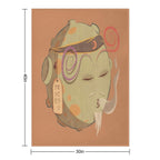 Moon Army #007 Moon Army Sensei Gift-ready Throw Blanket