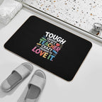 Crazy Teacher Men Women Funny School Teachers  Easy To Clean Bath Mat