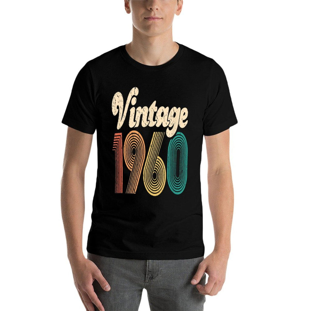 60th Birthday Gift - Vintage 1960 - Retro Bday 60 Years Old  Lightweight T-Shirt